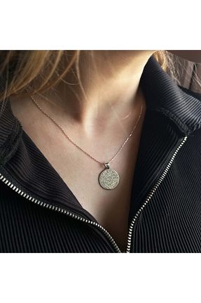 گردنبند نقره رنگی زنانه 925 عیار STAPBEST - کد 890819273