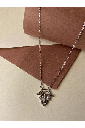 گردنبند استیل ( فولاد ) زنانه استیل (فولاد) MODA - کد 890831063