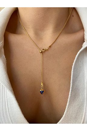 گردنبند جواهر طلائی زنانه روکش طلا Arsaley Collection - کد 890877934