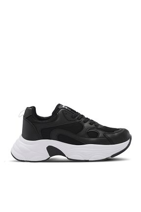 کفش اسنیکر مشکی زنانه بند دار Slazenger - کد 890885683