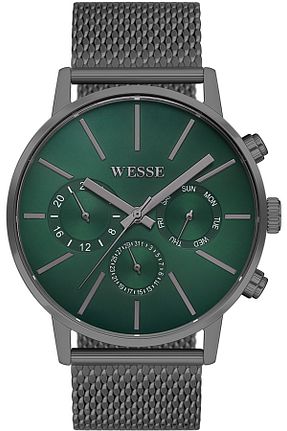 ساعت مچی طوسی مردانه 42 میلی متر Wesse - کد 754813326