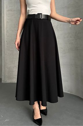 دامن مشکی زنانه بافتنی macharel jeans - کد 890902330