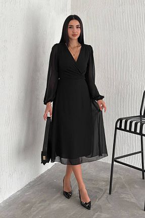 لباس مشکی زنانه بافتنی Neşeli Butik - کد 891817734