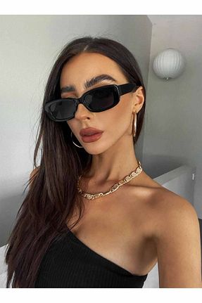 عینک آفتابی مشکی زنانه 51 premit - کد 891818604