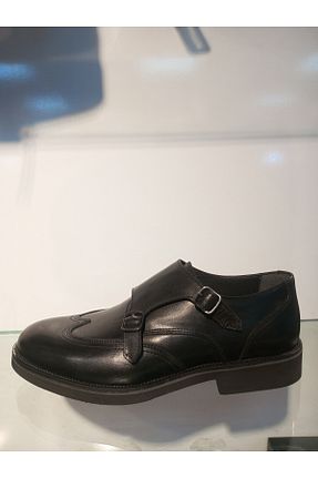 کفش کلاسیک مشکی مردانه چرم خالص Pierre Cardin - کد 890919634