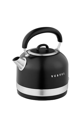 آب جوش و کتری مشکی 2400 W VESTEL - کد 237225307