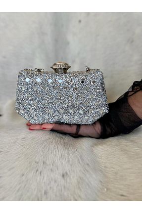 کیف مجلسی زنانه پارچه ای MFT AYAKKABI - کد 890951811