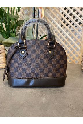 کیف دستی قهوه ای سایز متوسط shop - کد 890961798