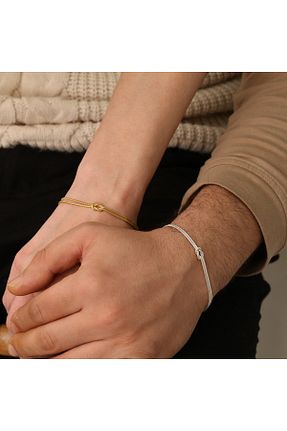 دستبند نقره زرد زنانه 925 عیار Marylebone Silver - کد 890965298