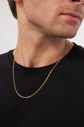 گردنبند نقره طلائی زنانه 925 عیار Ventino Silver - کد 98944436