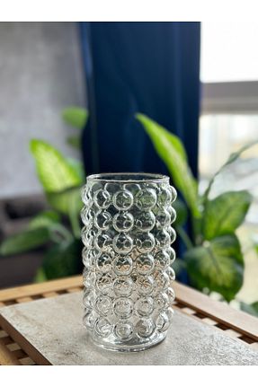 گلدان نارنجی شیشه Kalya Concept - کد 891036118