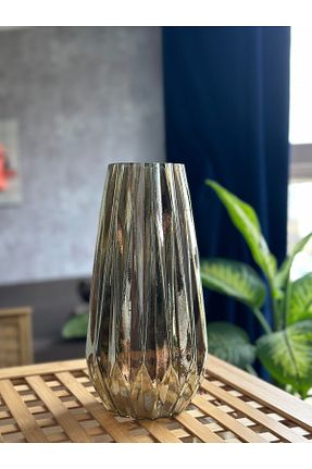 گلدان متالیک شیشه Kalya Concept - کد 891036085