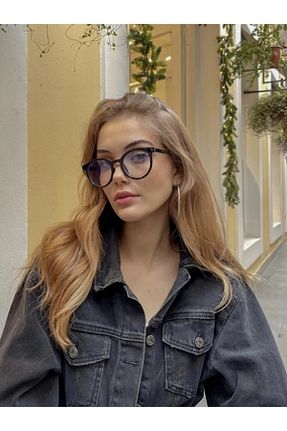 عینک محافظ نور آبی مشکی زنانه 50 BluePepper - کد 891037559