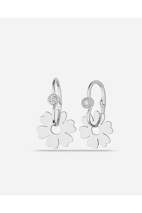 گوشواره نقره سفید زنانه 925 عیار MEKS PRIVE - کد 891038155