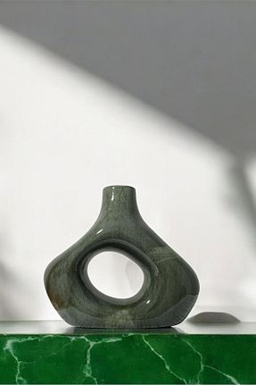 گلدان مشکی سرامیک Kün Seramik - کد 882465447