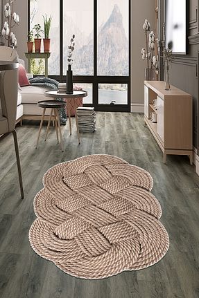 کناره قهوه ای پلی استر VOPTEKS - کد 891785926