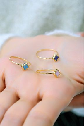 انگشتر طلا زرد زنانه 14 عیار aytekgold - کد 891041359