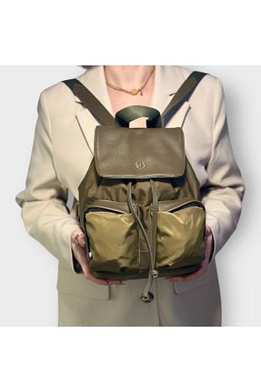 کوله پشتی خاکی زنانه سایز متوسط wearme - کد 824442028