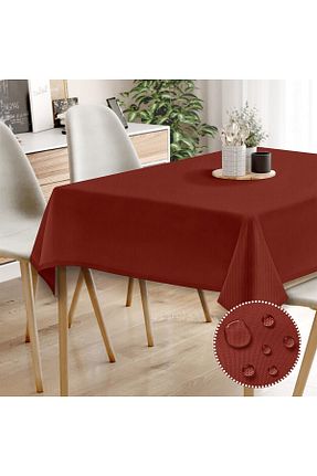 رومیزی زرشکی پنبه ای Evim - کد 871451604