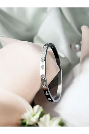 دستبند استیل (فولاد) زنانه استیل ضد زنگ CHENSY - کد 891080489