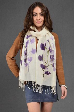 دستمال گردن نباتی زنانه پنبه ای Dosimira - کد 34433820