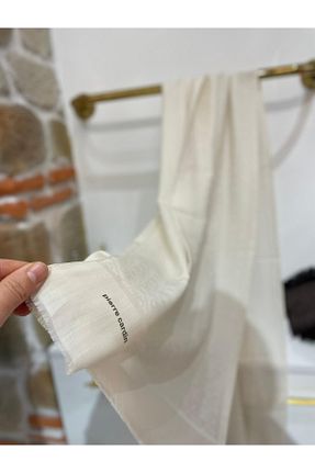 شال بژ زنانه پنبه ای Pierre Cardin - کد 891112341