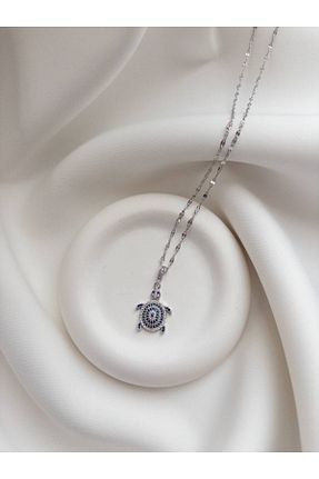 گردنبند استیل ( فولاد ) طوسی زنانه استیل (فولاد) Minne Jewelry-Accessory - کد 891134069
