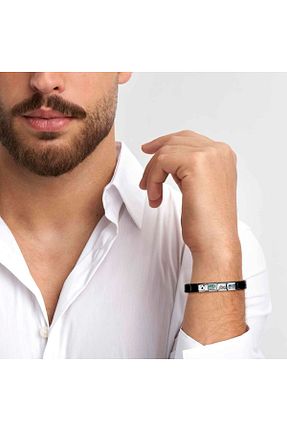 دستبند استیل (فولاد) مشکی زنانه استیل ضد زنگ NOMİNATİON - کد 891163671