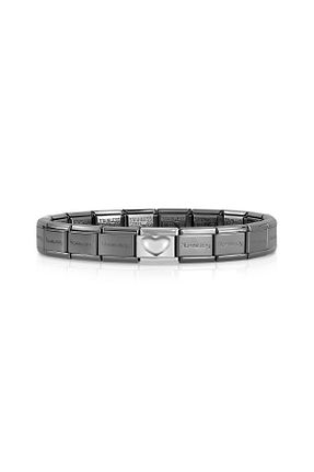دستبند استیل (فولاد) مشکی زنانه استیل ضد زنگ NOMİNATİON - کد 891163671