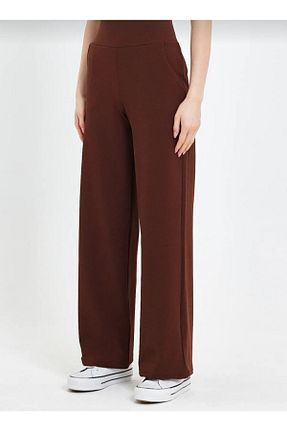 شلوار قهوه ای زنانه پارچه Butik - کد 882124785