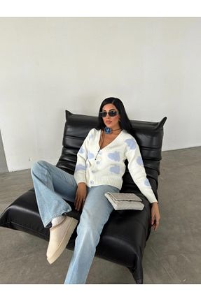 رویه آبی زنانه پنبه ای 02Lady Fashion - کد 891379168