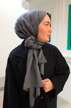 شال طوسی زنانه Silk Home - کد 891220428