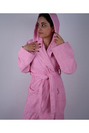 حوله پالتوئی صورتی زنانه DC Teks - کد 869537377