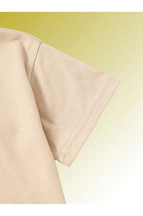 ست بالاتنه و پائین تنه بژ بچه گانه بافتنی MODA - کد 892331192