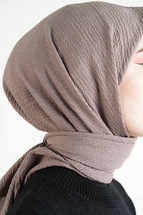 روسری بنفش 100 x 100 03KIZKULESITEKS - کد 891357943