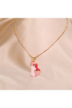 گردنبند استیل ( فولاد ) مشکی زنانه استیل ضد زنگ FOURSOLOS - کد 891362006