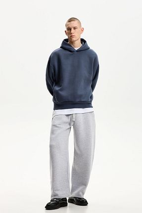 شلوار طوسی مردانه پنبه ای Bershka - کد 891365764