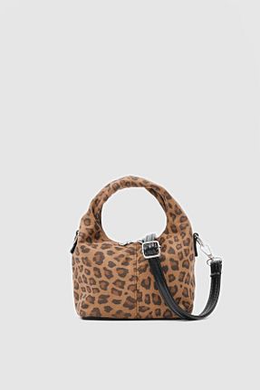 کیف پستچی قهوه ای زنانه جیر Shule Bags - کد 892360462