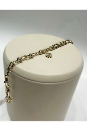 دستبند طلا زرد زنانه 14 عیار Niferkuyumculuk - کد 892353646
