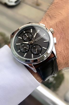 ساعت مچی مشکی مردانه 41-45 میلی متر Homies - کد 857306862