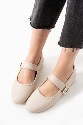بابت بژ زنانه چرم مصنوعی Neva