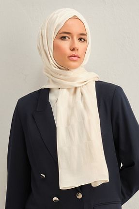 روسری سرمه ای پنبه پلی استر Armine - کد 892367911