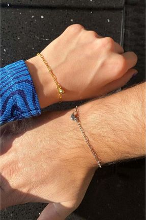 دستبند نقره طلائی زنانه 925 عیار Spossy Silver Jewelry - کد 891427552
