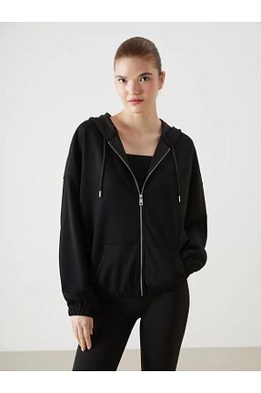 سوئیشرت سبز زنانه ساده LC Waikiki - کد 891443358