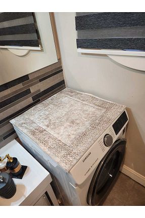 نظم دهنده حمام بژ پلی استر YTR HOME - کد 891431470