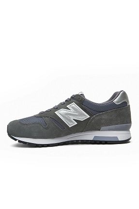 کفش پیاده روی طوسی زنانه چرم اصل New Balance - کد 892463604