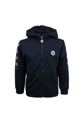 سوئیشرت اسپرت سرمه ای بچه گانه رگولار Fenerbahçe - کد 865541922