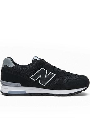 کفش پیاده روی مشکی زنانه چرم اصل New Balance - کد 892485850