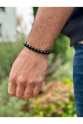 دستبند جواهر رنگی زنانه سنگ طبیعی Zodyak Doğal Taş - کد 891483383