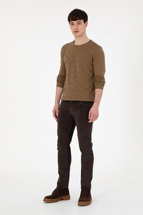 شلوار قهوه ای مردانه بافتنی U.S. Polo Assn. - کد 891485377